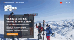 Desktop Screenshot of heliski.co.nz