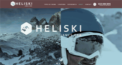 Desktop Screenshot of heliski.co.uk