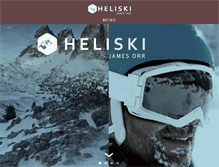 Tablet Screenshot of heliski.co.uk