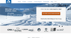 Desktop Screenshot of heliski.com